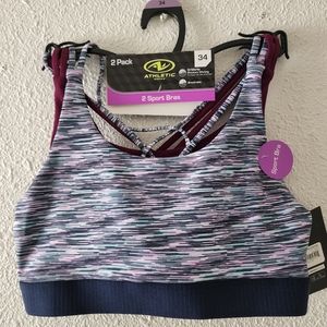 2 sports bras